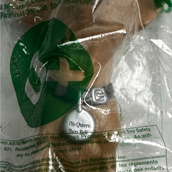 Vintage Sealed Taco Bell Chihuahua Gidget Plastic Kid’s Meal Toy (Yo Quiero Taco - Picture 8 of 9